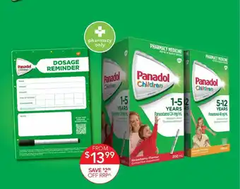 Terry White Panadol Children Paracetamol offer