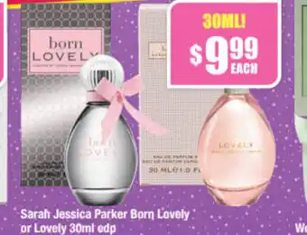 ePharmacy Sarah Jessica Parker Born Lovely or Lovely 30ml edp offer