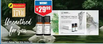 ePharmacy Bosisto's Retreat Pack While Stocks Last offer