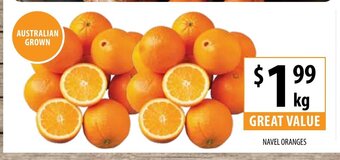 Supabarn Navel Oranges offer
