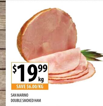 Supabarn San Marino Double Smoked Ham offer