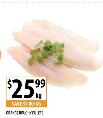 Supabarn Orange Roughy Fillets offer
