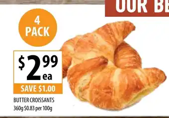 Supabarn Butter Croissants 360g offer