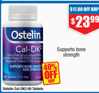 ePharmacy Ostelin Cal-DK2 60 Tablets offer