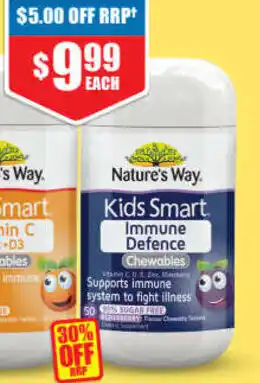 ePharmacy Nature's Way Immune Defence 50 Chewables Tablets offer