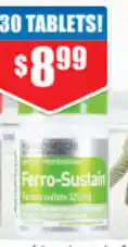 ePharmacy Wagner Professional Ferro-Sustain 30 Modified Release Tablets offer