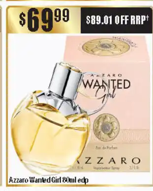 ePharmacy Azzaro Wanted Girl 80ml edp offer