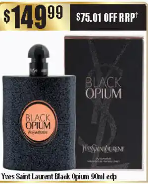 ePharmacy Yves Saint Laurent Black Opium 90ml edp offer