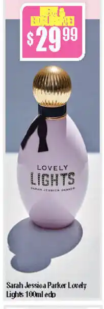 ePharmacy Sarah Jessica Parker Lovely Lights 100ml edp offer