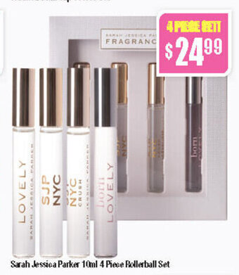 ePharmacy Sarah Jessica Parker 10ml 4 Piece Rollerball Set offer