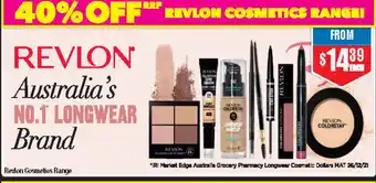 ePharmacy Revlon Cosmetics Range offer