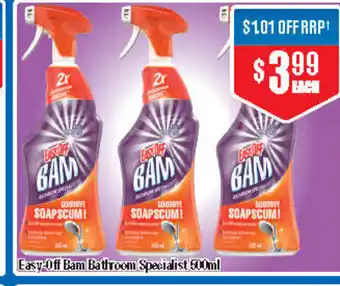 Easy-Off Bam Bathroom Specialist 500ml