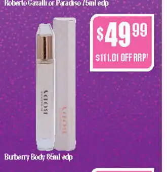 ePharmacy Burberry Body 85ml edp offer