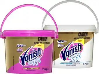 Vanish Whitening or Stain Remover 2.7kg
