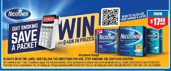 Chemist Warehouse Nicotinell Range offer