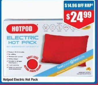 Chemist Warehouse Hotpod Electric Hot Pack offer