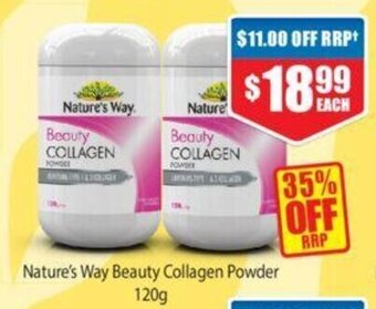 Chemist Warehouse Nature's Way Beauty Collagen Powder 120g offer