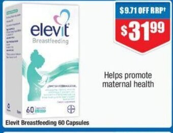 Chemist Warehouse Elevit Breastfeeding 60 Capsules offer