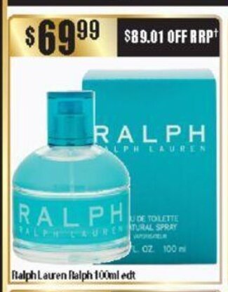 Chemist Warehouse Ralph Lauren Ralph 100ml edt offer