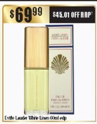 Chemist Warehouse Estee Lauder White Linen 60ml edp offer