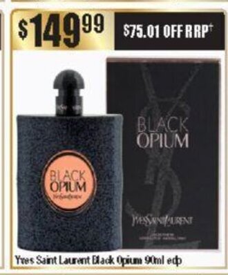 Chemist Warehouse Yves Saint Laurent Black Opium 90ml edp offer