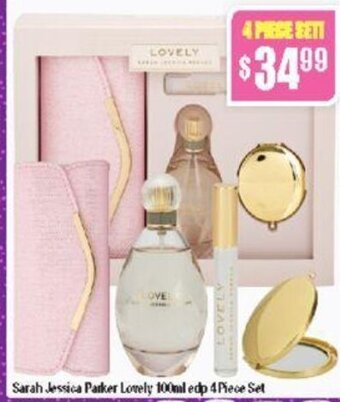 Chemist Warehouse Sarah Jessica Parker Born Lovely 100ml edp 3 Piece Set offer
