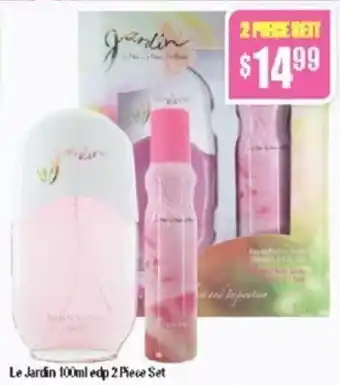 Chemist Warehouse Le Jardin 100ml edp 2 Piece Set offer