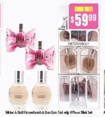 Chemist Warehouse Viktor & Rolf Flowerbomb & Bon Bon 7ml edp 4 Piece Mini Set offer