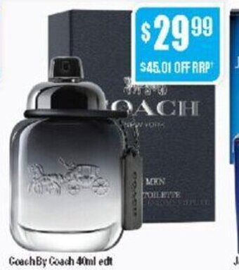 Chemist Warehouse Coach By Coach 40ml edt offer