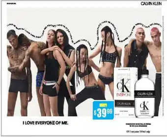 Chemist Warehouse CK Everyone 100ml edp offer