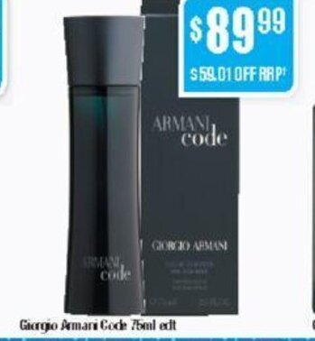 emporio armani chemist warehouse