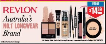 Chemist Warehouse Revlon Cosmetics Range offer
