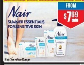 Chemist Warehouse Nair Sensitive Range offer
