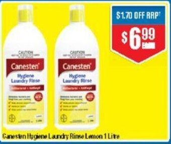 Chemist Warehouse Canesten Hygiene Laundry Rinse Lemon 1 Litre offer