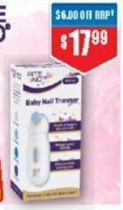 Chemist Warehouse Rite Aid Baby Nail Trimmer offer