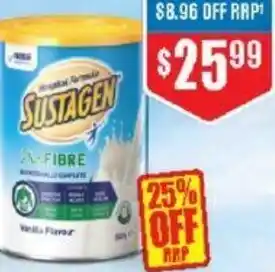 Chemist Warehouse Sustagen Plus Fibre offer