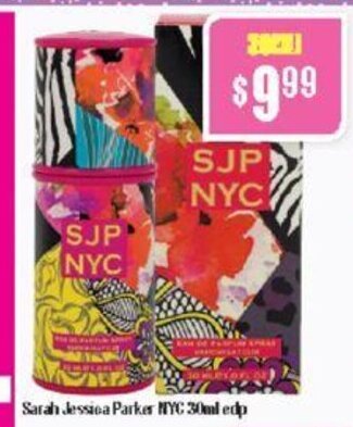 Chemist Warehouse Sarah Jessica Parker NYC 30ml edp offer
