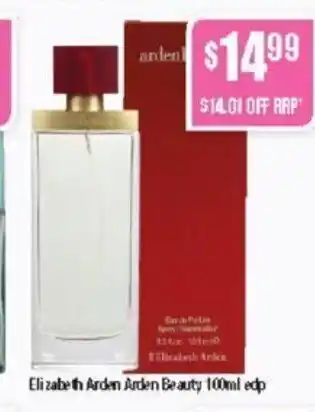 Chemist Warehouse Elizabeth Arden Arden Beauty 100ml edt offer