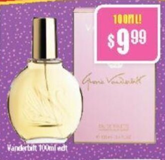 Chemist Warehouse Vanderbilt 100ml edt offer