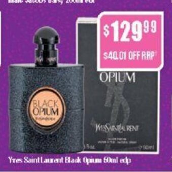 Chemist Warehouse Yves Saint Laurent Black Opium 50ml edp offer
