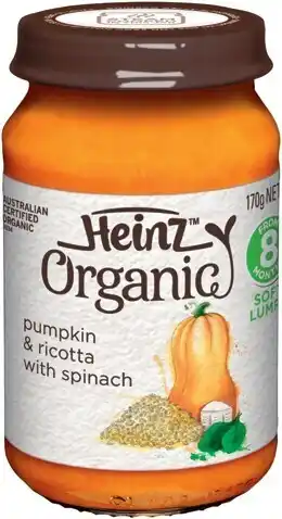 IGA Heinz Baby Food 170g Selected Varieties offer