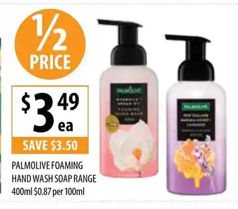 Supabarn Palmolive Foaming Hand Wash Soap Range 400ml offer