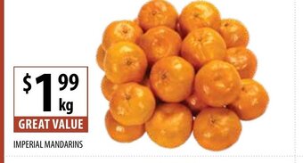 Supabarn Imperial Mandarins offer