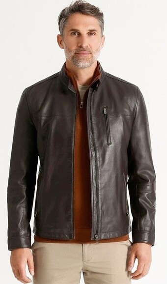 Myer Reserve Leather Jacket offer