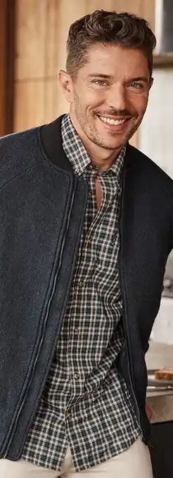 Myer Ben Sherman Mini Tartan Check Shirt offer