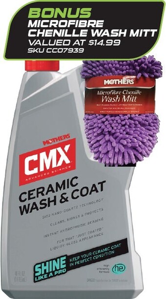 Autobarn Mothers CMX Wash & Coat 1.4LT offer