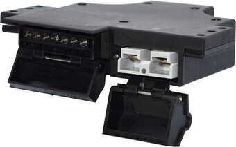 Autobarn Voltage 50A Connector & 7 Pin Flat Trailer Socket Dual Combination Kit offer
