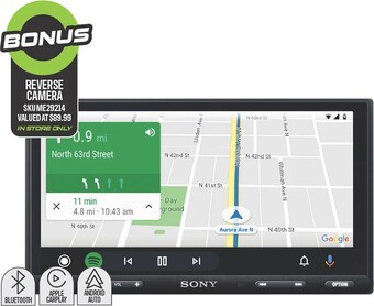 Autobarn Sony 6.95” 220W CarPlay™ Android Auto Weblink 2.0 AV Receiver offer