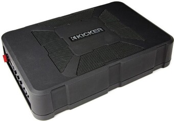 Autobarn Kicker 8” Hideaway Subwoofer with Built-In Amplifier offer