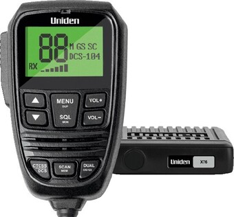 Autobarn Uniden 5W 80CH Heavy Duty Compact UHF CB Radio with Remote Speaker Mic offer